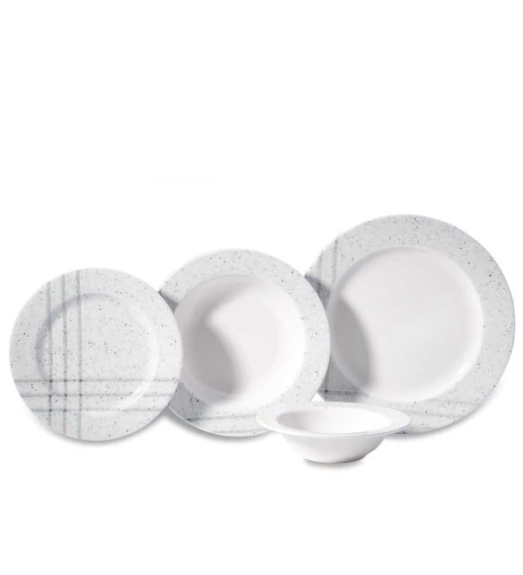 Korkmaz Natura Collection 24 Parça Yuvarlak Yemek Takımı A8791