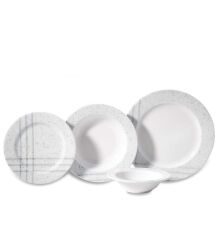 Korkmaz Natura Collection 24 Parça Yuvarlak Yemek Takımı A8791