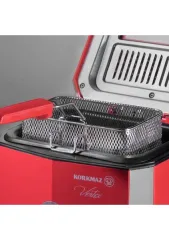 Korkmaz Vertex Kırmızı Fritöz