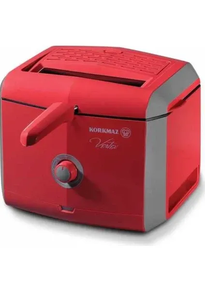 Korkmaz Vertex Kırmızı Fritöz