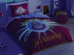 Taç Galatasaray Light Glow Tek Kişilik Lisanslı Nevresim Takımı