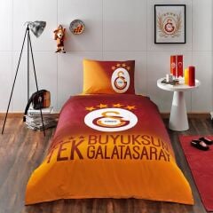 Taç Lisanslı Nevresim Takımı Galatasaray 4 Yıldız Tek Kişilik