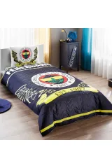 Taç Lisanslı Fenerbahçe  Pamuk Tek Kişilik Complete Set