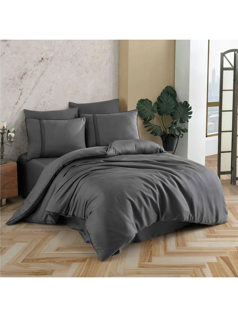 HOBBY MODAL İPEK NEVRESİM TAKIMI ÇİFT KİŞİLİK