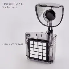 KORKMAZ Elektrikli Süpürge